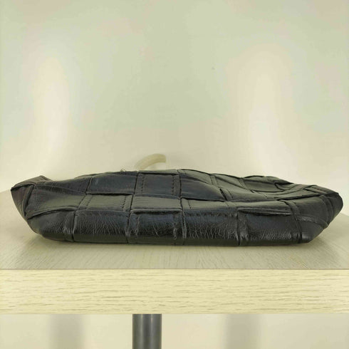 un jour un sac フランス製 レザー 編み込み トートバッグ レディース