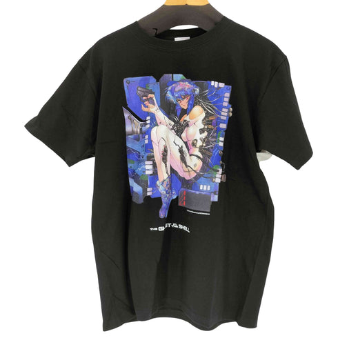 士郎正宗の世界展 フロントプリントクルーネックS/S Tシャツ メンズ JPN:L