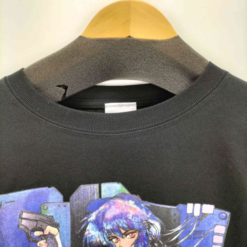 士郎正宗の世界展 フロントプリントクルーネックS/S Tシャツ メンズ JPN:L