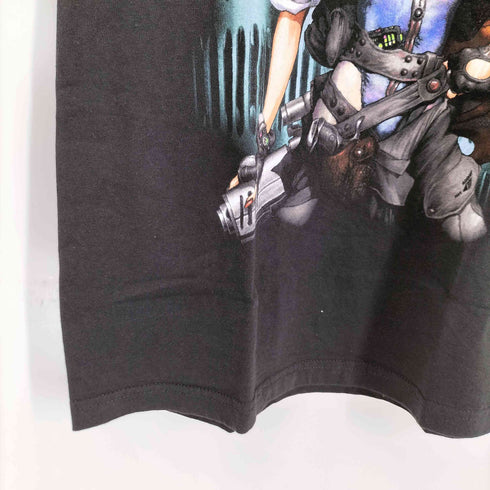 GEEKS RULE フロントプリントクルーネックS/S Tシャツ メンズ JPN:L