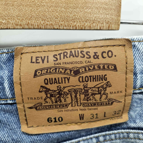 リーバイス Levis 610 ボタン裏359 98年04月製 オレンジタブ テーパードデニムパンツ メンズ w31