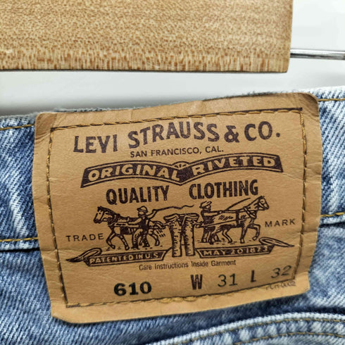 リーバイス Levis 610 ボタン裏359 98年04月製 オレンジタブ テーパードデニムパンツ メンズ w31