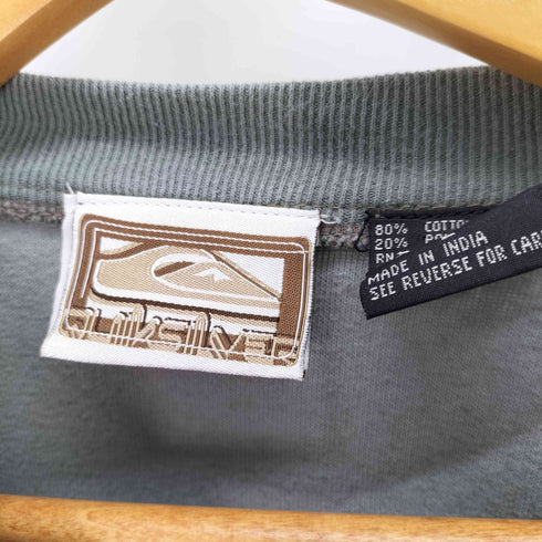 クイックシルバー Quiksilver 90s ベロア ポケット プルオーバー メンズ JPN:L