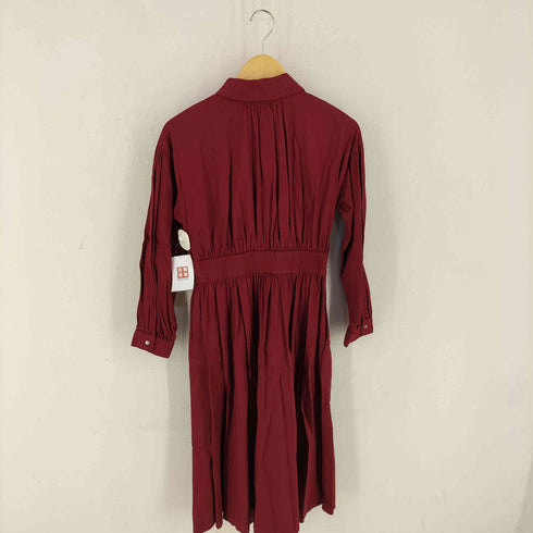 ザラ ZARA メタルバックル付き シャツワンピース レディース import:S