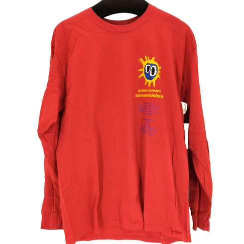 VIVA プリントクルーネックL/S バンドTシャツ メンズ JPN:L