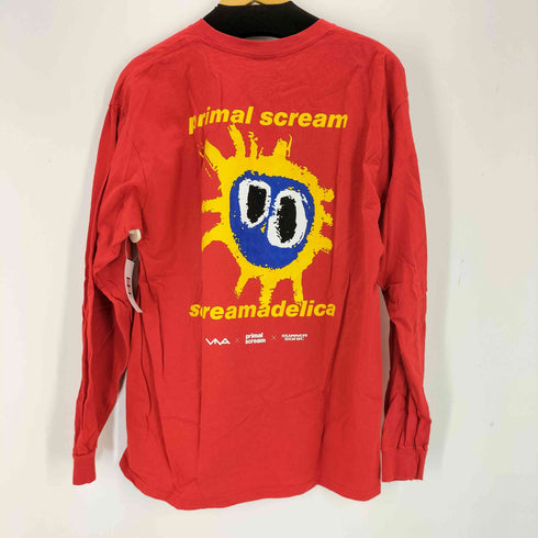 VIVA プリントクルーネックL/S バンドTシャツ メンズ JPN:L