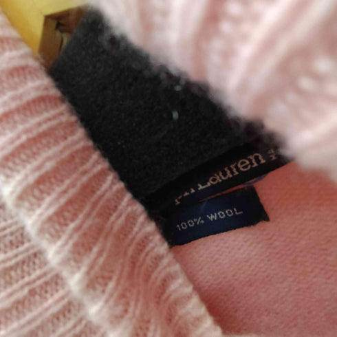 ポロバイラルフローレン Polo by RALPH LAUREN ポニーなし タートルネック ウール ニット セーター レディース import:S