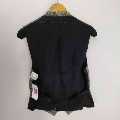 ラグビーラルフローレン Rugby Ralph Lauren ヘリンボーン ツイード 6B ジレ ベスト メンズ US:38