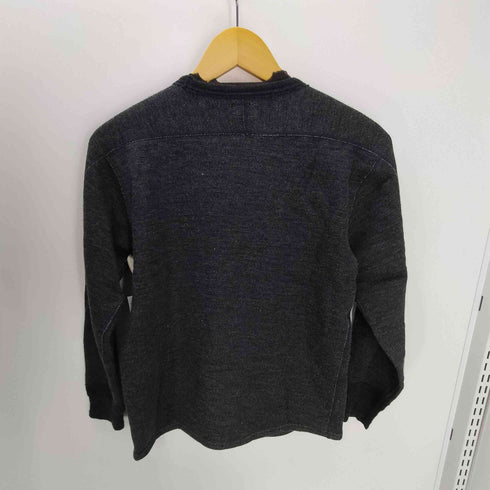 フィグベル PHIGVEL はめ込みVガゼット ロングリブ スウェット メンズ 38