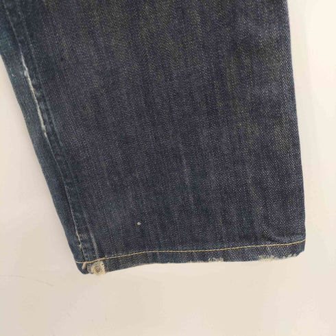 マリテフランソワジルボー MARITHE FRANCOIS GIRBAUD ダメージ加工 ストレートデニムパンツ Y2K メンズ JPN:M