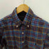 ラルフローレン RALPH LAUREN ポニー 刺繍 マドラスチェック ボタンダウン L/S シャツ メンズ import:S