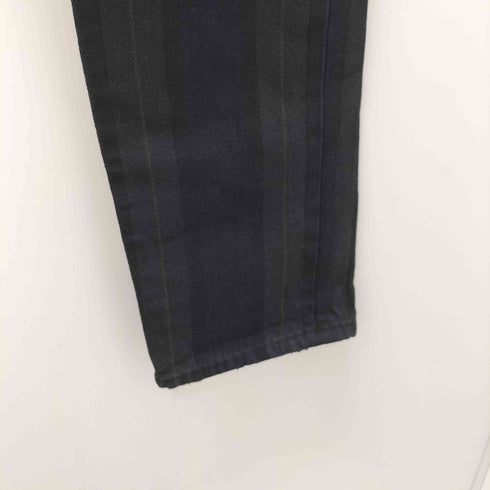 ポロラルフローレン POLO RALPH LAUREN THE SULLIVAN SLIM 革パッチ ブラックウォッチ 5ポケット テーパード パンツ メンズ 29/30