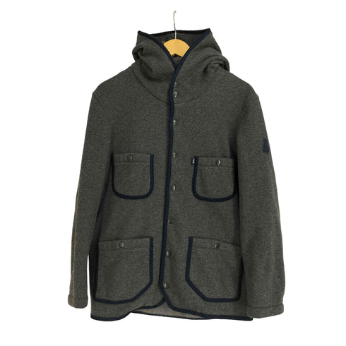 サイコバニー Psycho Bunny 別注 ウール フーデッドジャケット メンズ