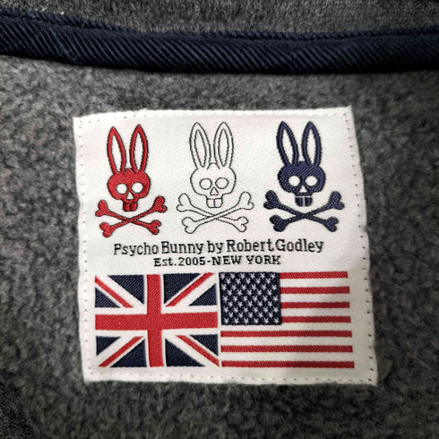 サイコバニー Psycho Bunny 別注 ウール フーデッドジャケット メンズ