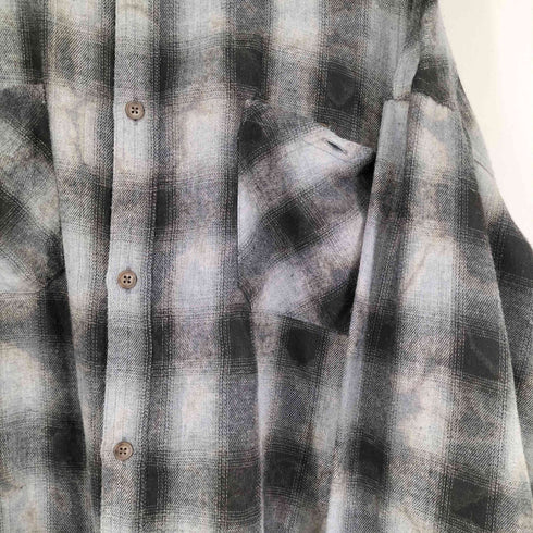 ブレス BREATH 25AW COLLAR LESS SHIRT / BLK メンズ 2XL