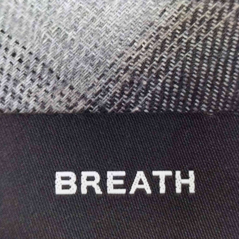 ブレス BREATH 25AW COLLAR LESS SHIRT / BLK メンズ 2XL