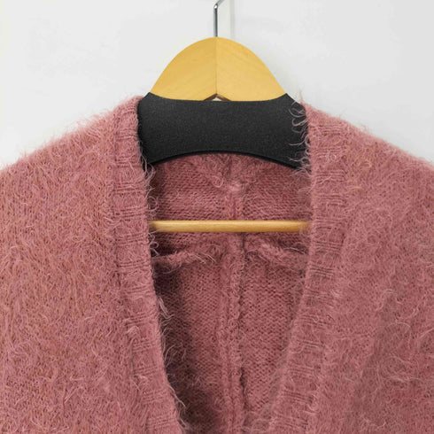 n'OrLABEL るふわシャギーニットカーディガン レディース FREE