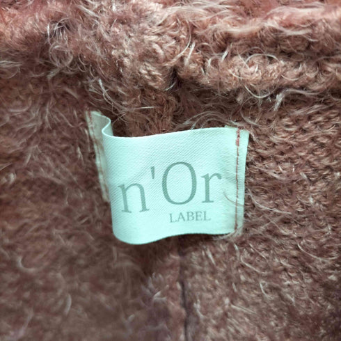 n'OrLABEL るふわシャギーニットカーディガン レディース FREE