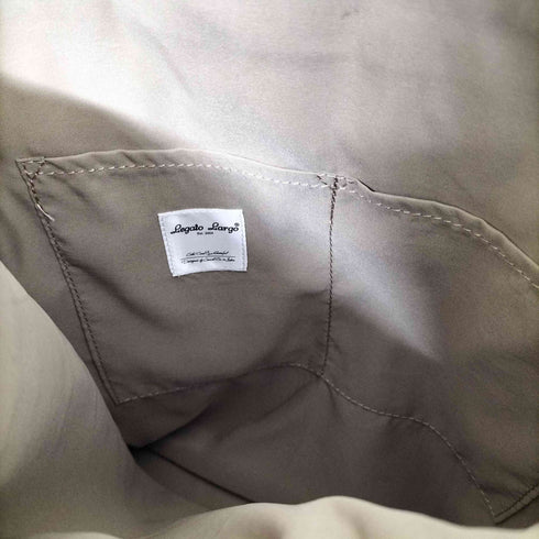 レガートラーゴ legato largo 肩軽撥水ナイロン A4トート型リュック レディース