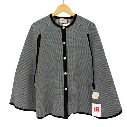 ユナイテッドアローズ UNITED ARROWS ジャガードケープカーディガン レディース FREE