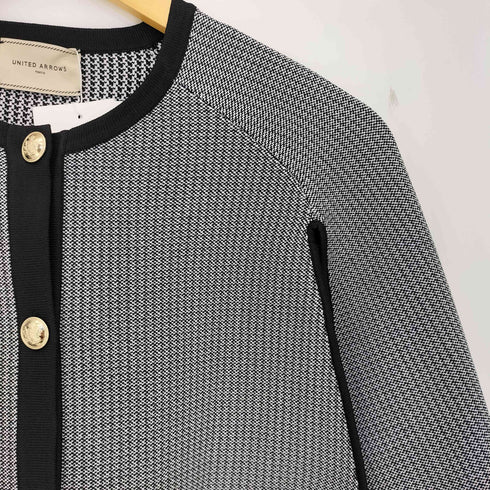 ユナイテッドアローズ UNITED ARROWS ジャガードケープカーディガン レディース FREE