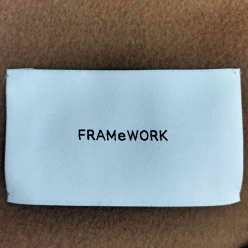 フレームワーク FRAMeWORK 23AW ハミルトンリバークルーネックコート レディース JPN:38