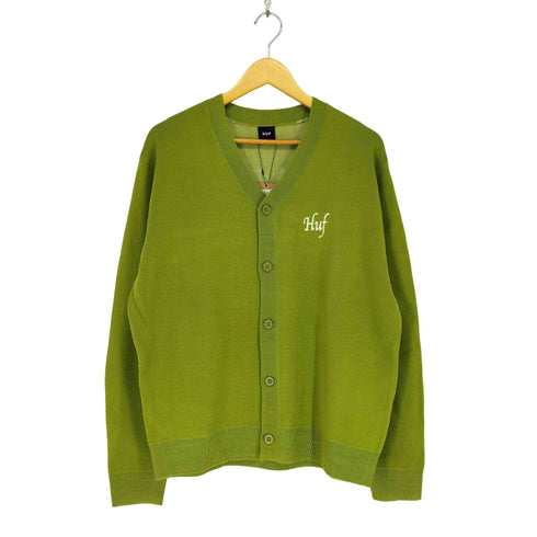 ハフ HUF Total Eclipse Cardigan Moss メンズ import:M