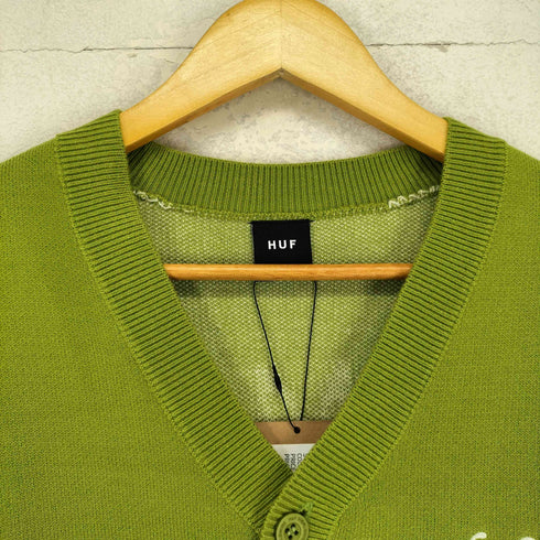 ハフ HUF Total Eclipse Cardigan Moss メンズ import:M
