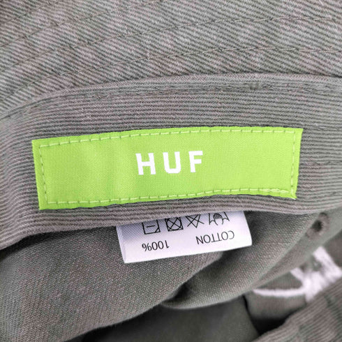 ハフ HUF SCRIPT BUCKET HAT メンズ L