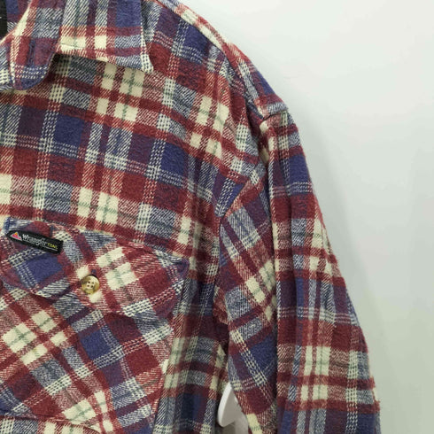 ラングラー Wrangler TRAIL チェックネルシャツ メンズ JPN:M