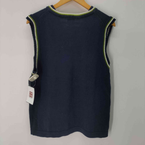 ギャップ Gap 90s 紺タグ コットンニットベスト メンズ JPN:S