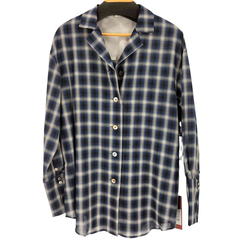 クレドナ CREDONA SHEER CHECK SHIRT JACKET レディース FREE