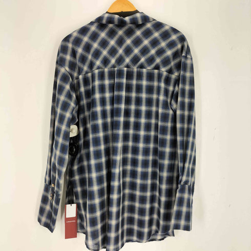 クレドナ CREDONA SHEER CHECK SHIRT JACKET レディース FREE