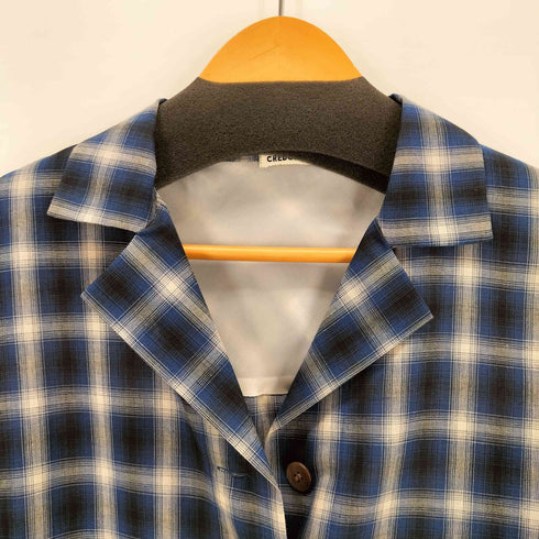 クレドナ CREDONA SHEER CHECK SHIRT JACKET レディース FREE