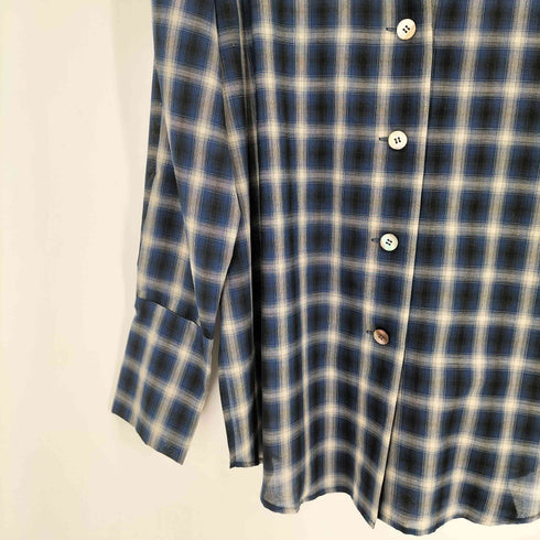 クレドナ CREDONA SHEER CHECK SHIRT JACKET レディース FREE