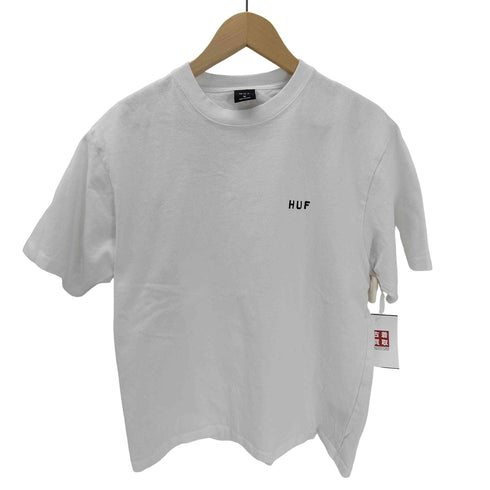 ハフ HUF 刺繍ロゴ クルーネック Tシャツ メンズ M