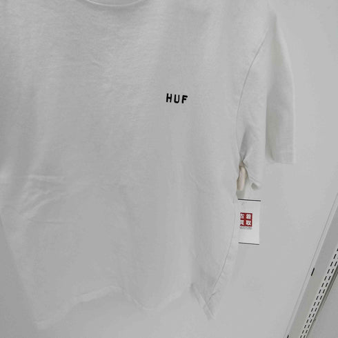 ハフ HUF 刺繍ロゴ クルーネック Tシャツ メンズ M