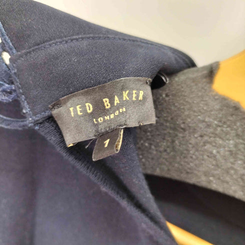 テッドベーカー TED BAKER AZALEO 襟付きビジューフラワーモチーフニット レディース JPN:1
