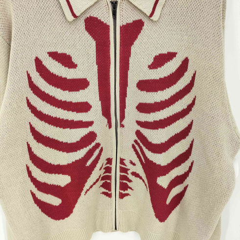 ジャーナルスタンダード JOURNAL STANDARD ORIENS スケルトンジップニット メンズ JPN:L