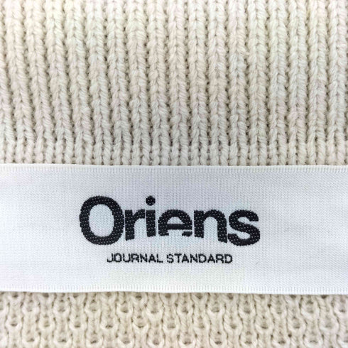 ジャーナルスタンダード JOURNAL STANDARD ORIENS スケルトンジップニット メンズ JPN:L