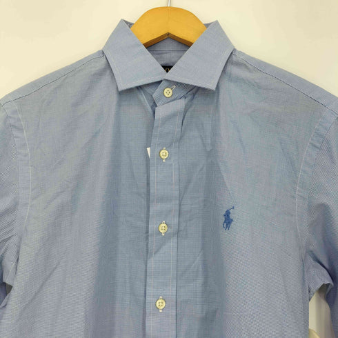 ポロラルフローレン POLO RALPH LAUREN 現行タグ ポニー刺繍 チェック長袖シャツ メンズ 14 1/2