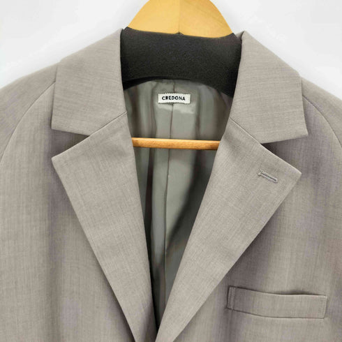 クレドナ CREDONA SAVILE WOOL HOOK JACKET レディース JPN:1