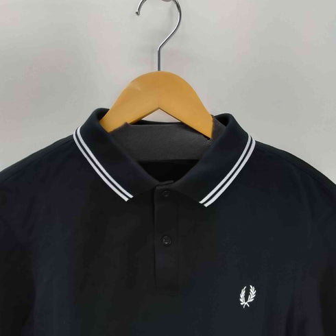 フレッドペリー FRED PERRY L/S TWIN TIPPED SHIRT メンズ M