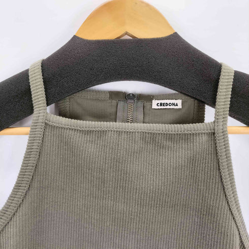 クレドナ CREDONA ARMY CUT TANK レディース FREE