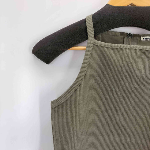クレドナ CREDONA ARMY CUT TANK レディース FREE