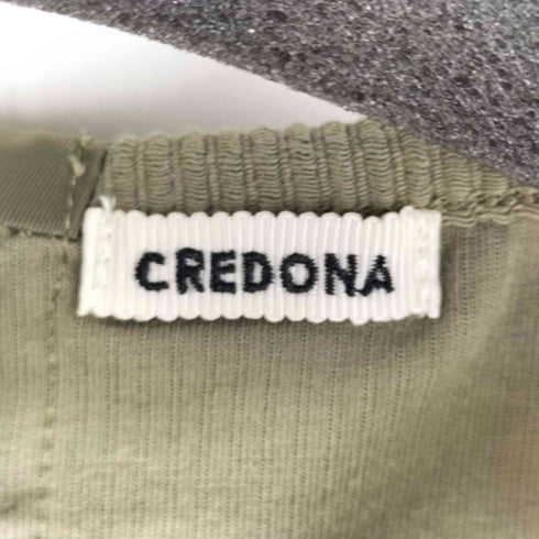 クレドナ CREDONA ARMY CUT TANK レディース FREE