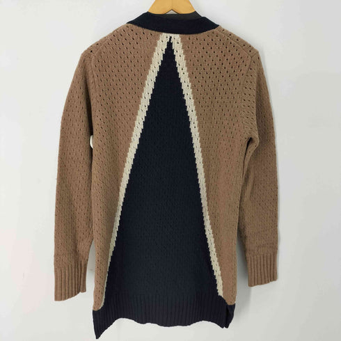バイマレーヌバーガー BY MALENE BIRGER ウール配色ニットカーディガン レディース import:XS