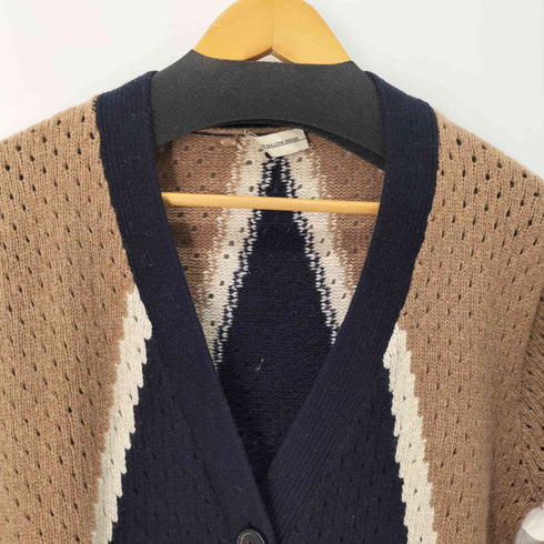 バイマレーヌバーガー BY MALENE BIRGER ウール配色ニットカーディガン レディース import:XS
