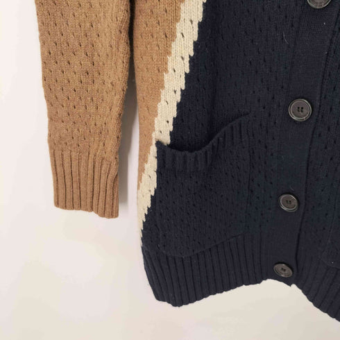 バイマレーヌバーガー BY MALENE BIRGER ウール配色ニットカーディガン レディース import:XS