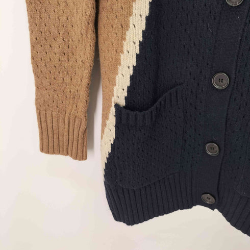 バイマレーヌバーガー BY MALENE BIRGER ウール配色ニットカーディガン レディース import:XS
